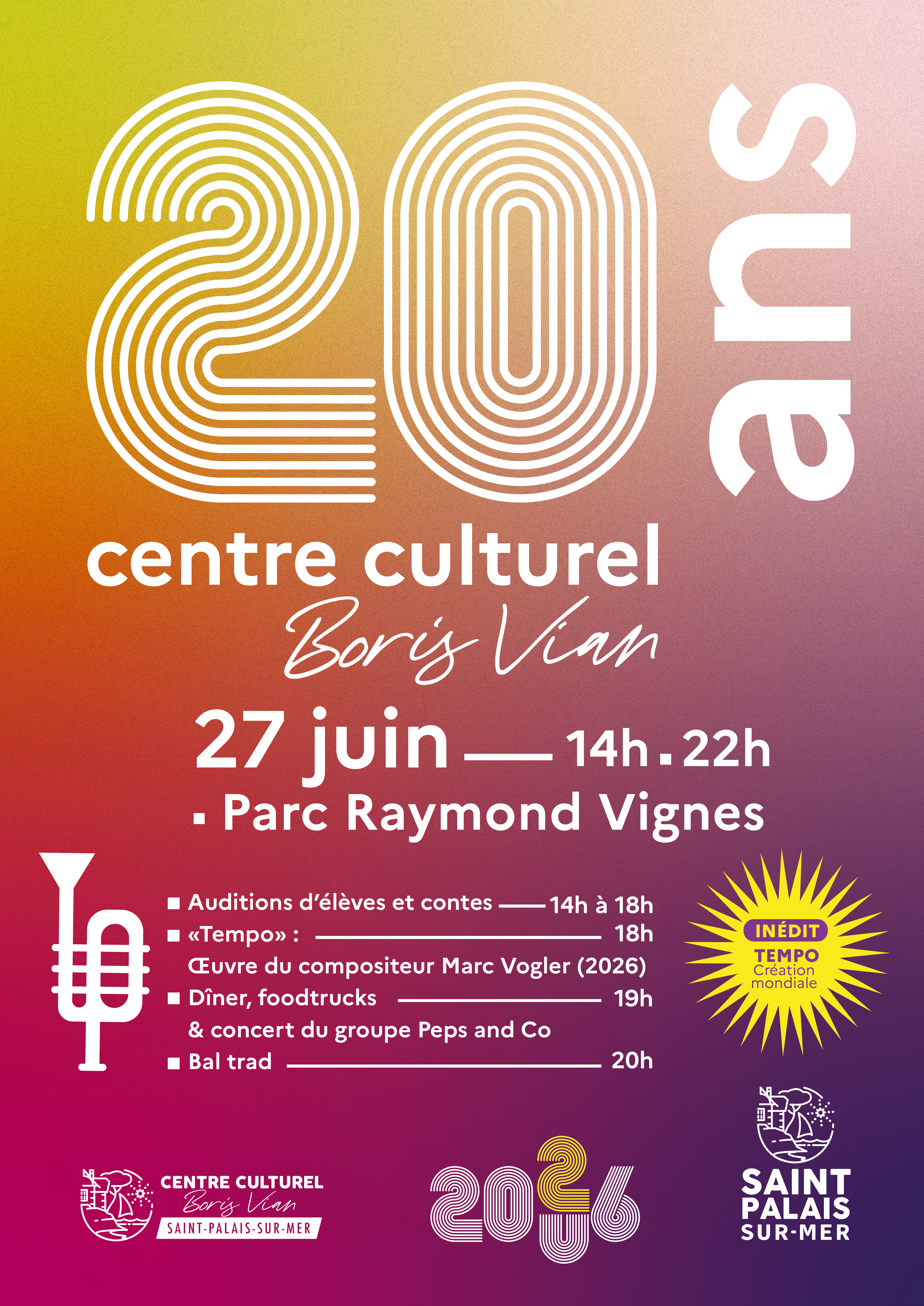 Affiche 20 ans