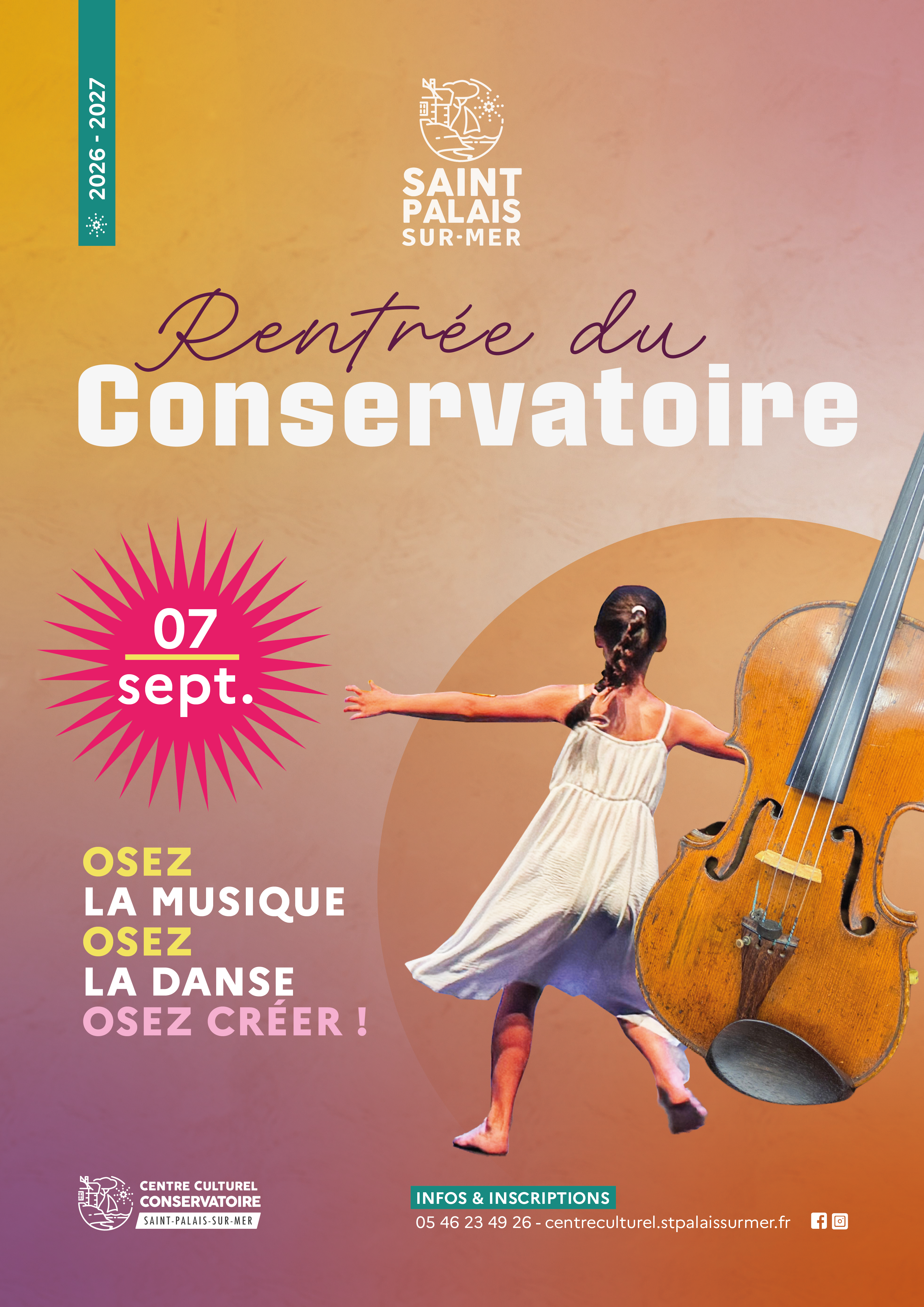 Rentrée du conservatoire