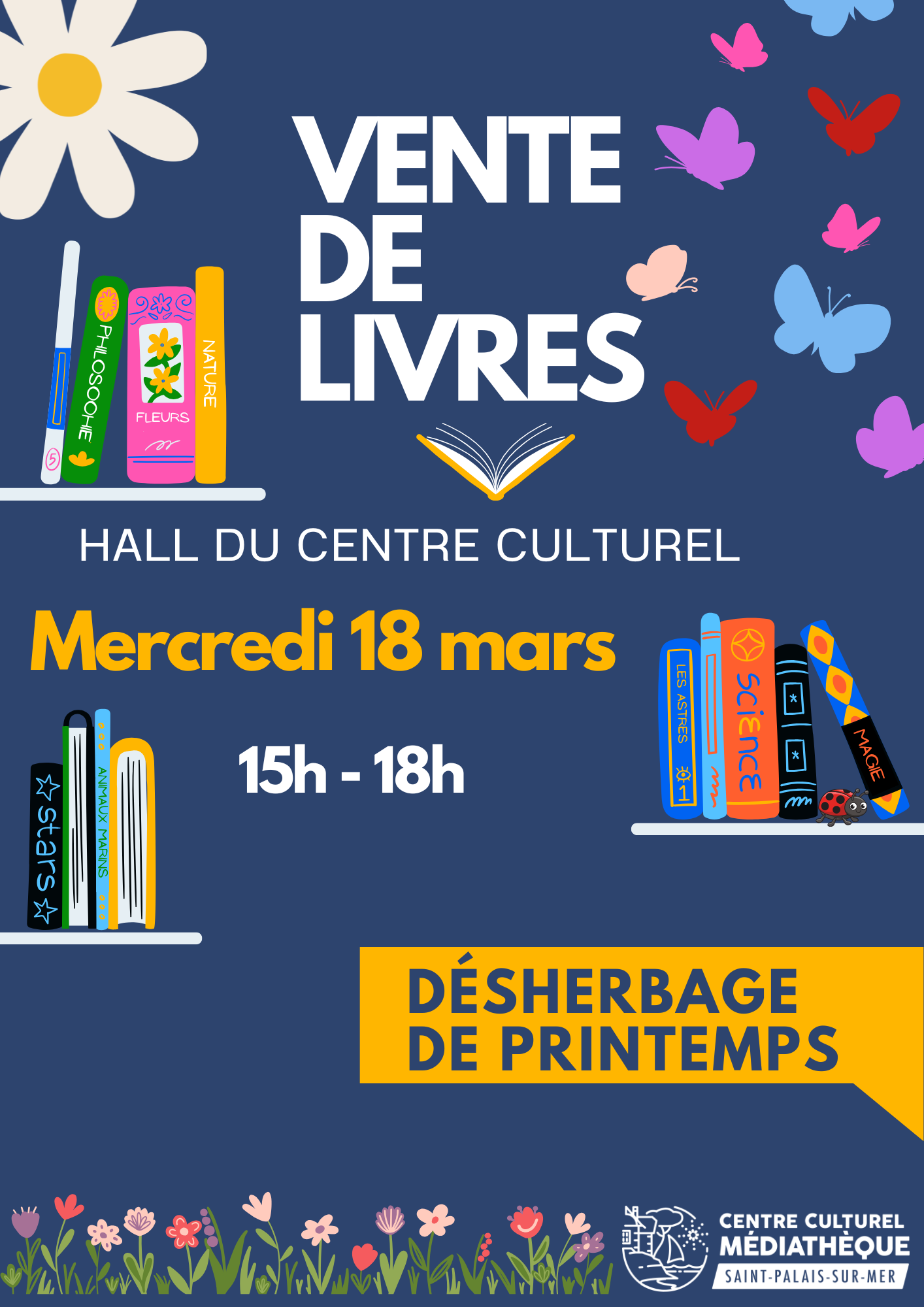 Vente de livres médiathèque