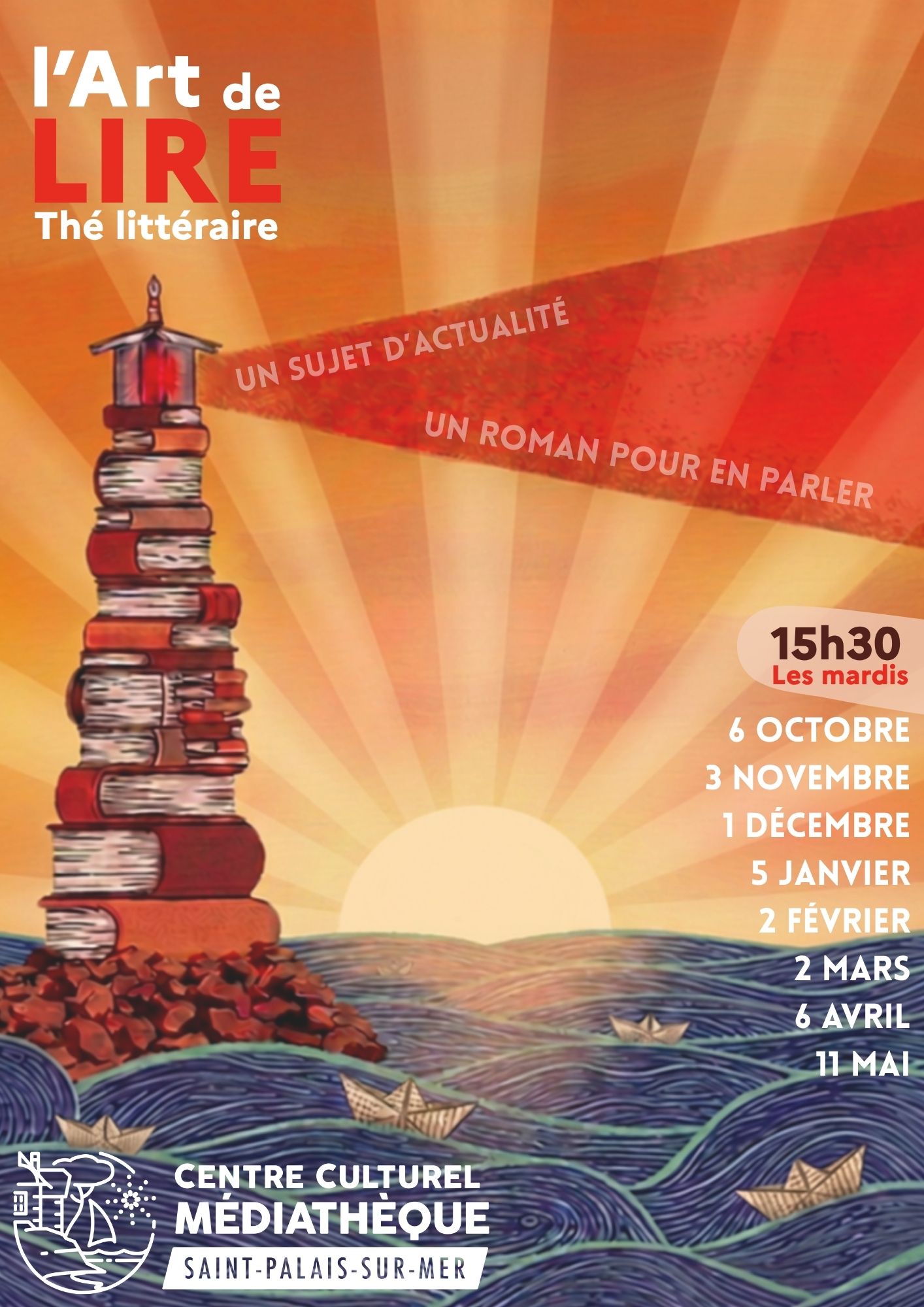 affiche art de lire
