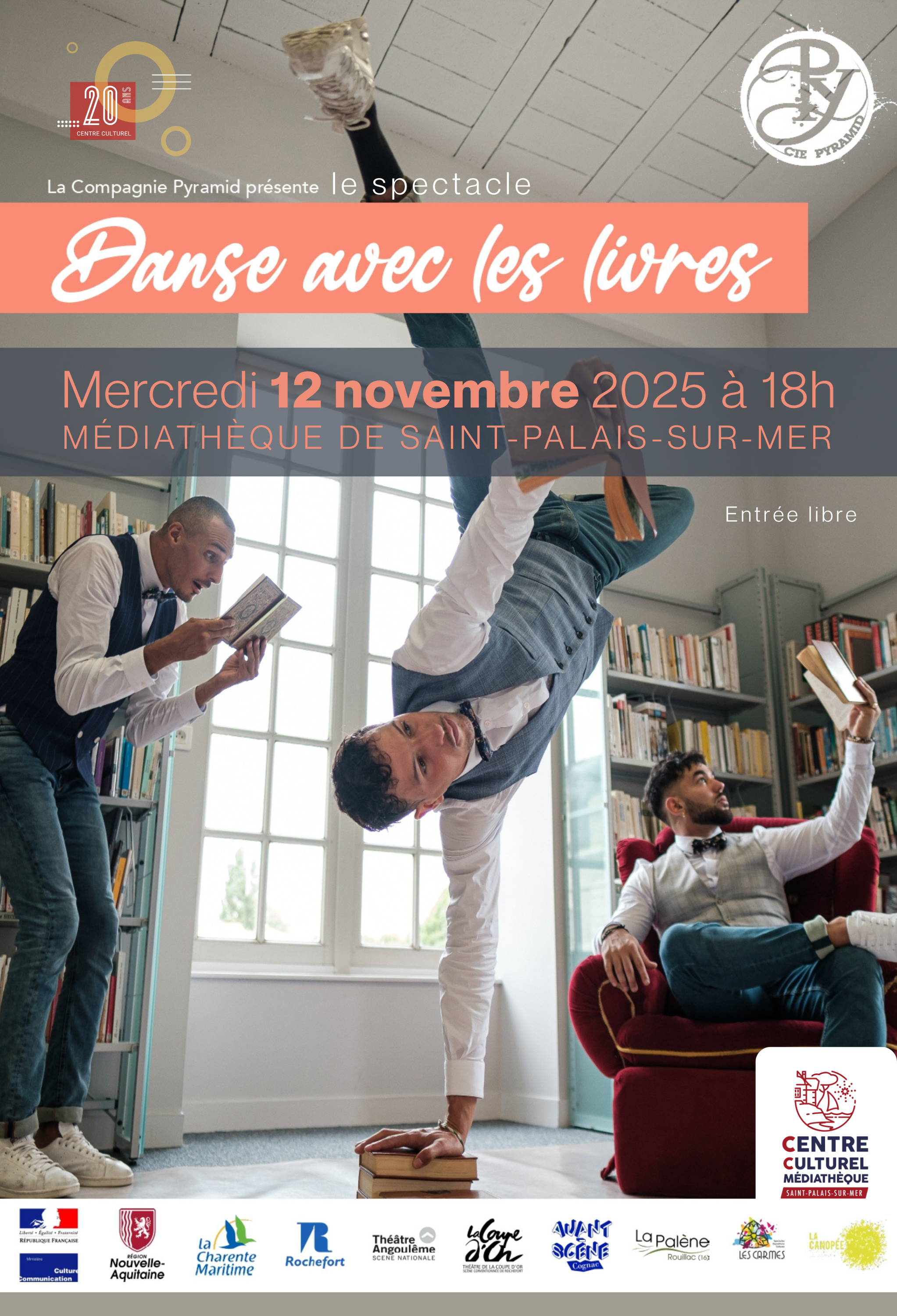 Danse avec les livres, Compagnie Pyramid